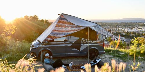 Bent verbindbare Sonnensegel und Camping-Lifestyle Produkte