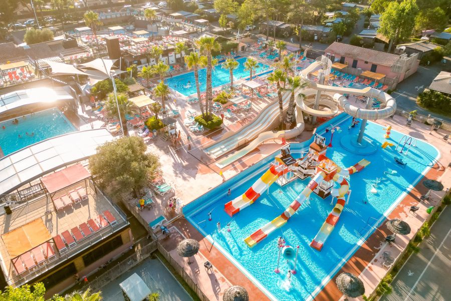 Les Sablons Wasserpark und Camping