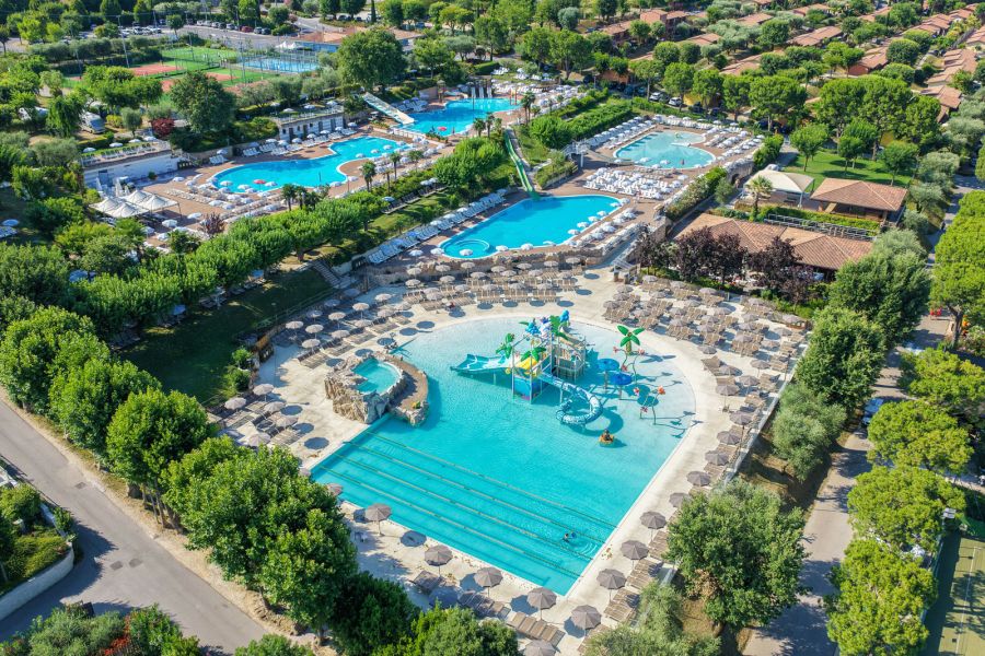 Camping Piani di Clodia und Wasserpark